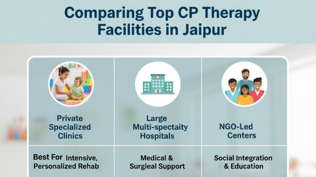 Comparing Top CP Therapy Facilities in Jaipur – A Complete Guide