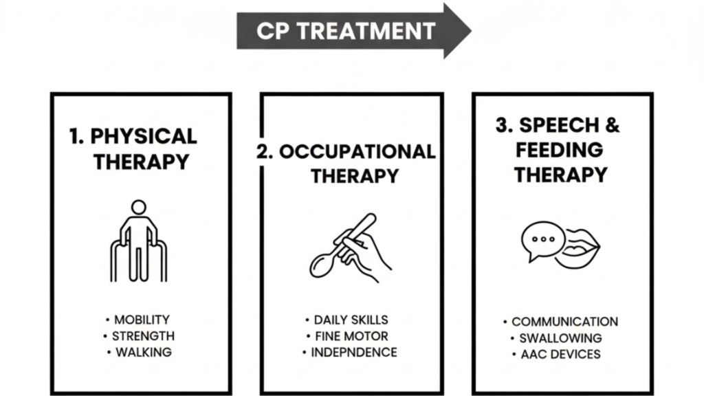 The Core Pillars of Rehabilitation: Foundation of the Best Treatment for CP Child