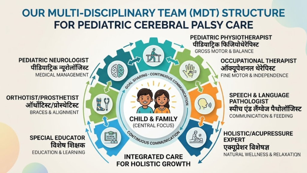  The Multi-Disciplinary Team (MDT) Structure |  Cerebral palsy treatment center